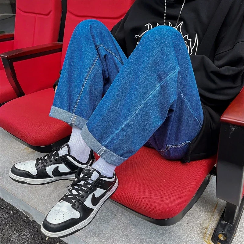 Men's Retro Wide-Leg Jeans