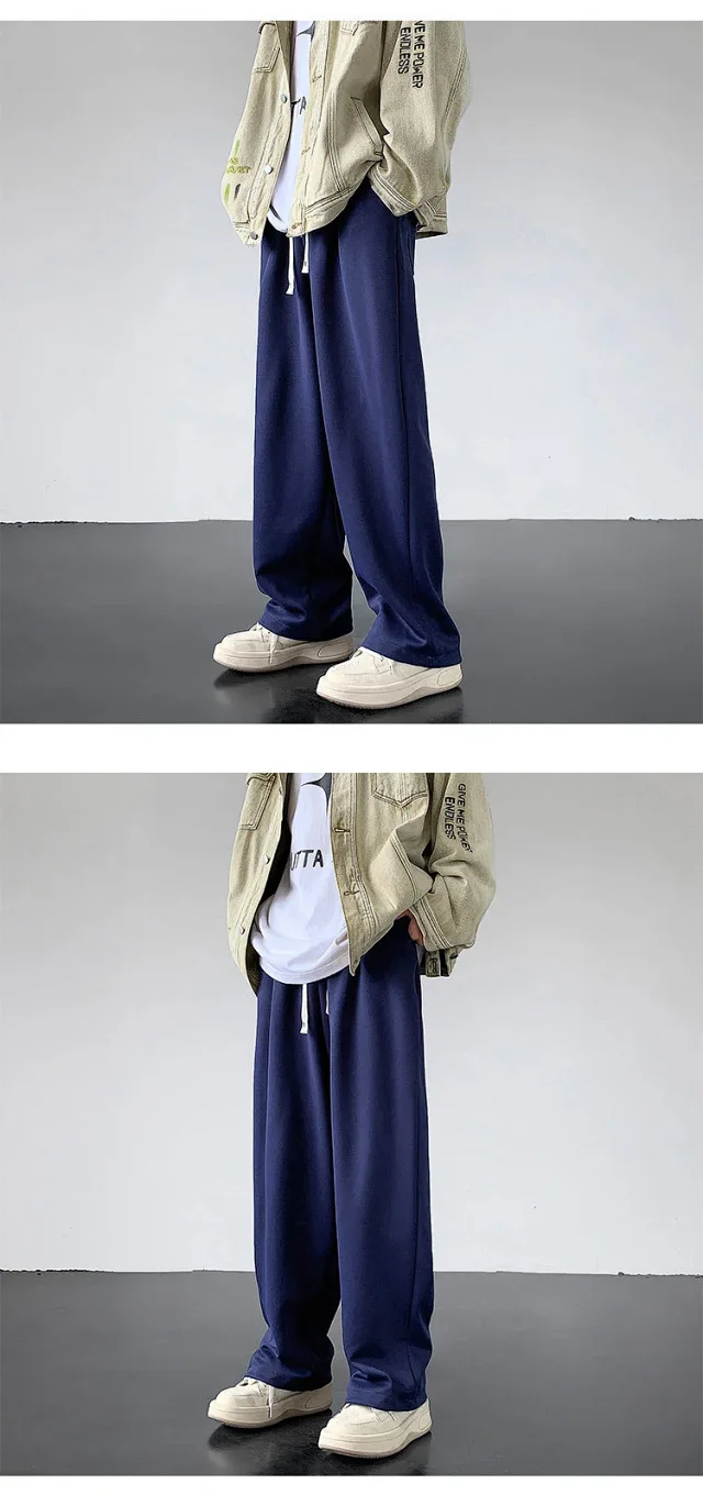 Men's Oversize Three-Stripe Retro Sweatpants Detail