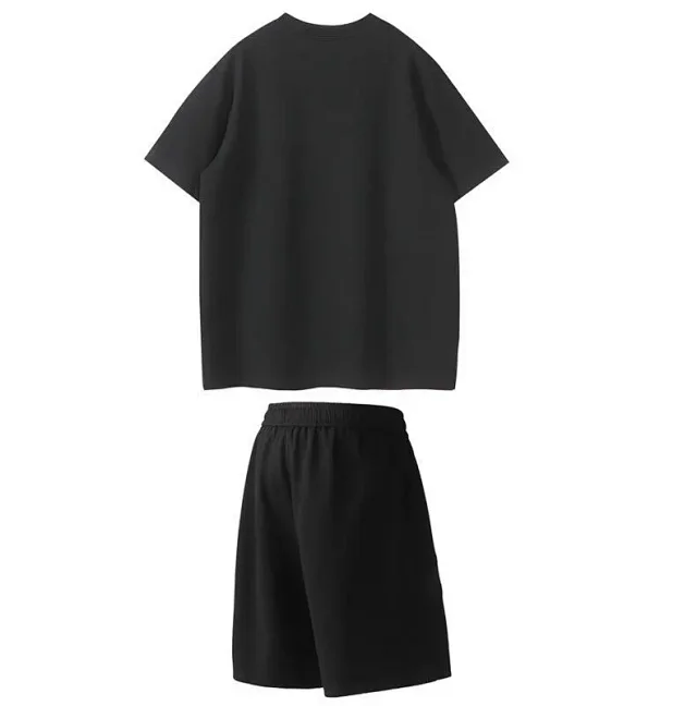 Men's Summer Space Cotton Short Set Detail