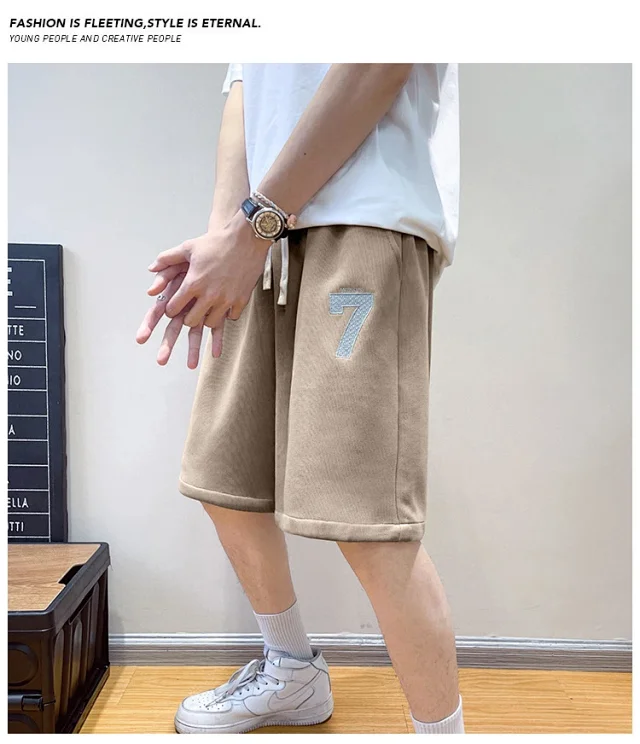 Men's Embroidered American Shorts (Summer Thin Style) Detail
