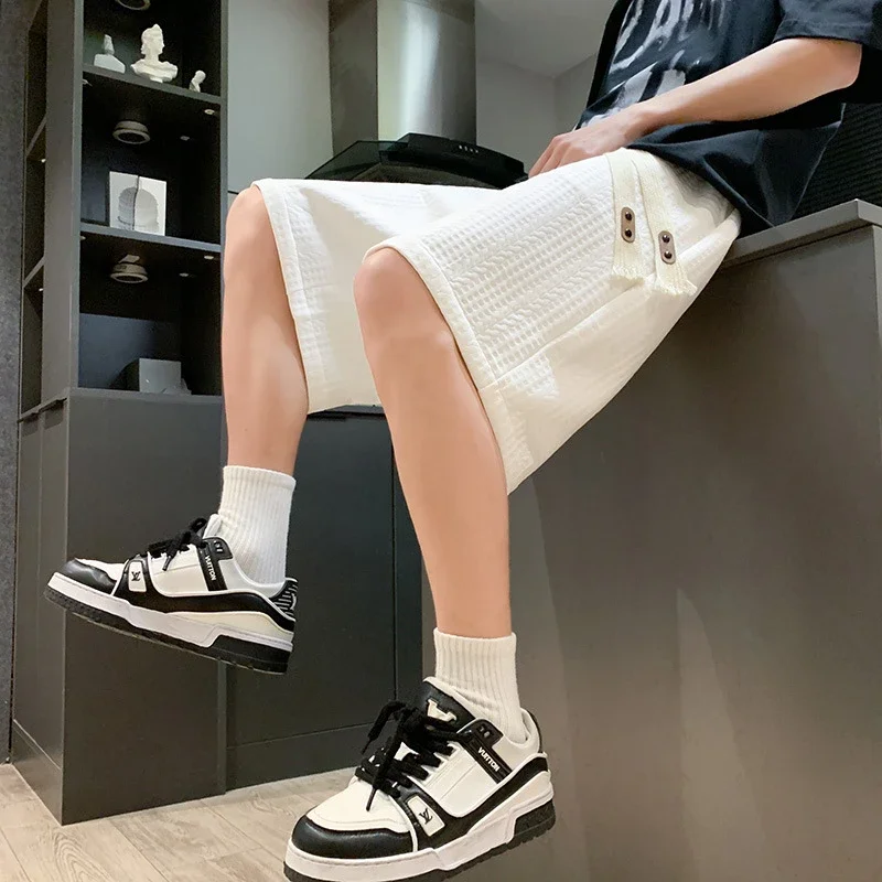 Men's Summer Jacquard College Shorts