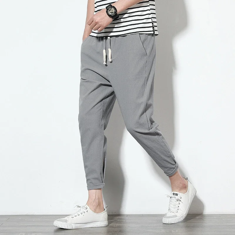 K352018 Cotton & Linen 9/10 Pants