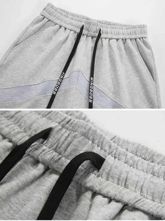 Men's Summer Space Cotton Short Set Detail