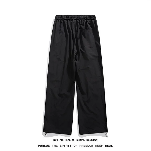 Men's Summer Ice Silk Wide - leg Pants Detail