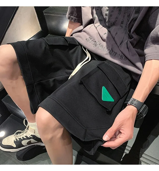 Men's Summer Workwear Athletic Shorts Detail