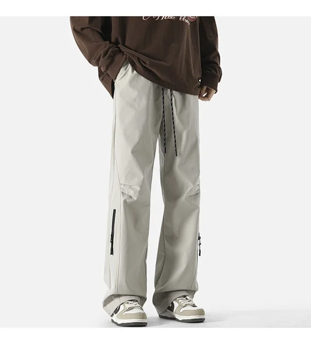 Men's Spring Euro - American Vibe Flared Cargo Pants Detail