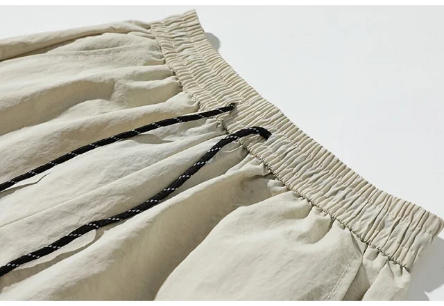Men's Taffeta Sport Shorts (Vibe Style) Detail