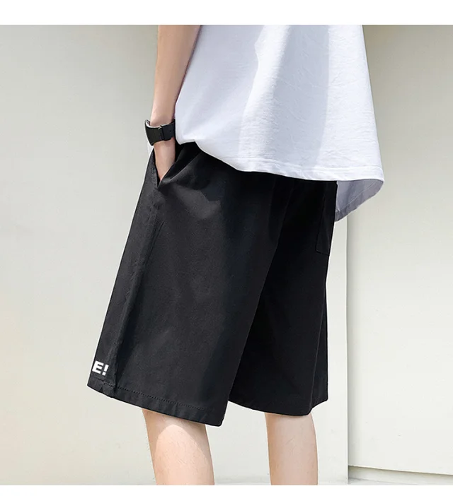 Drawstring Teenage Shorts (Men) Detail