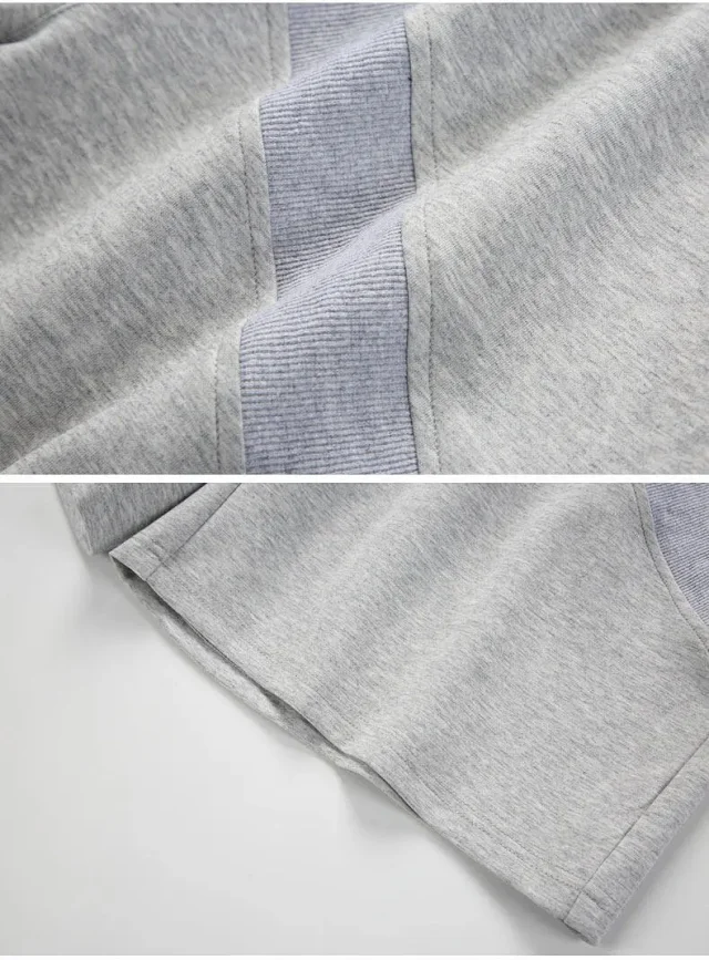 Men's Summer Space Cotton Short Set Detail