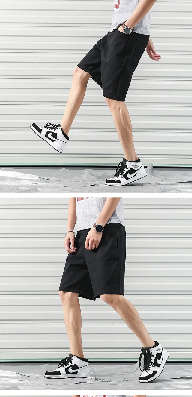 Men's Summer Straight Leg Sport Shorts Detail