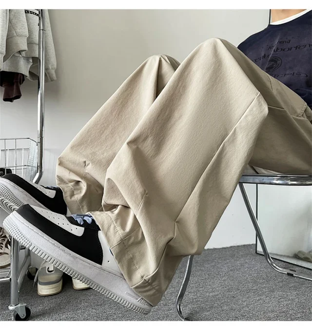 Men's Spring Hip Hop Hiking Pants Detail