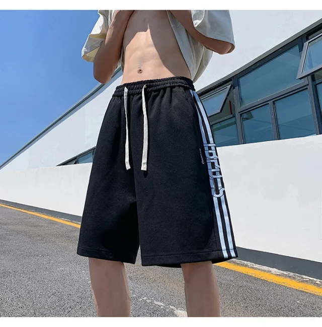 Summer Men's Oversize Sport Shorts Detail