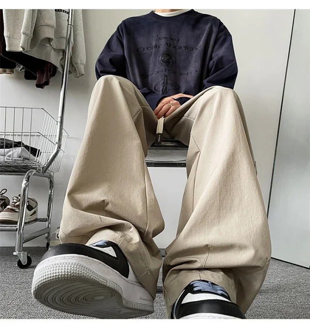 Men's Spring Hip Hop Hiking Pants Detail