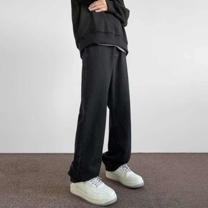 Hip Hop Retro Blue Denim Pants