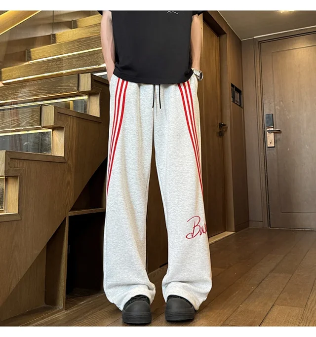 2025 Men's Oversize Wide-Leg Pants Detail