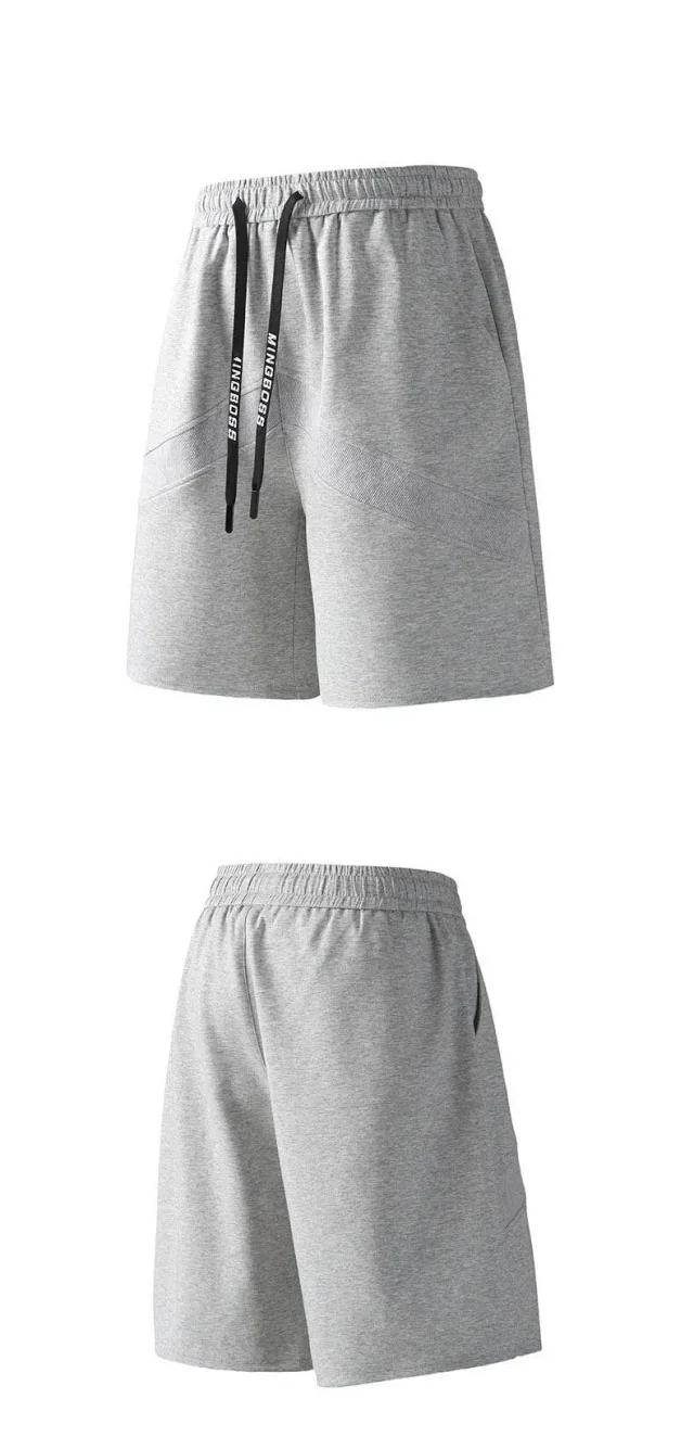 Men's Summer Space Cotton Short Set Detail