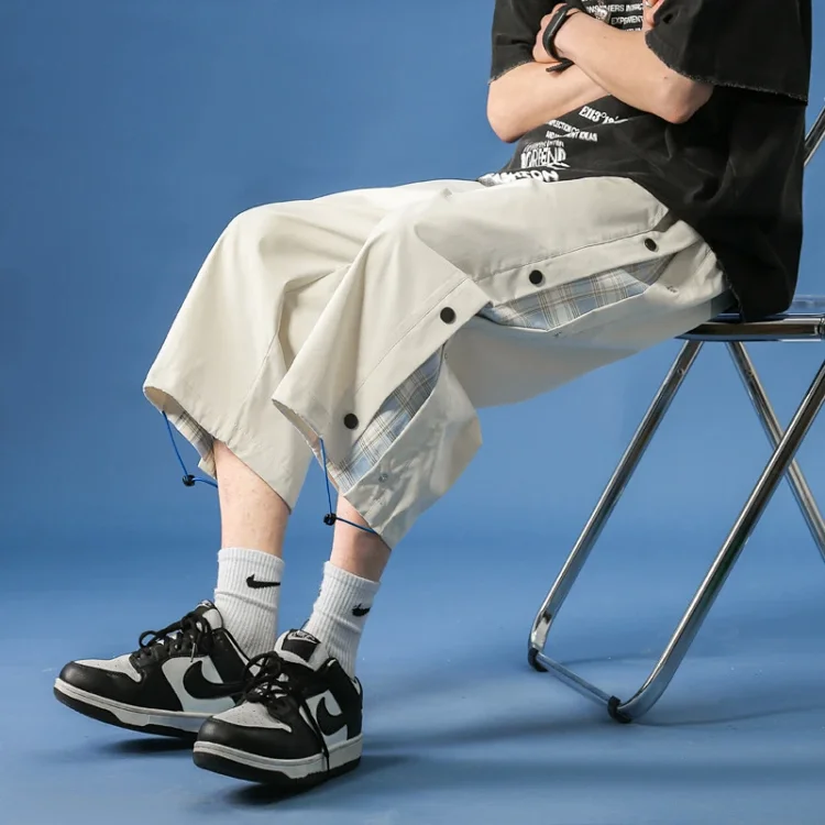 Men's 7/8th Casual Pants, Trendy & Loose