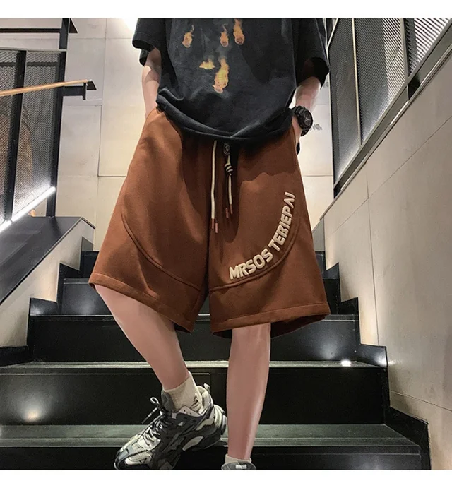 Men's Vintage Foam Print Shorts Detail