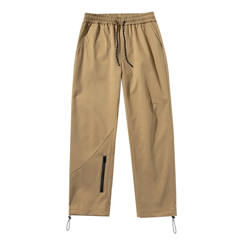 Men's Spring Hiphop Straight Cargo Pants