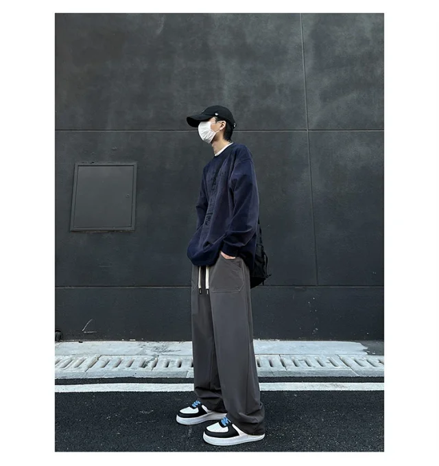 Men's Spring Hip Hop Hiking Pants Detail