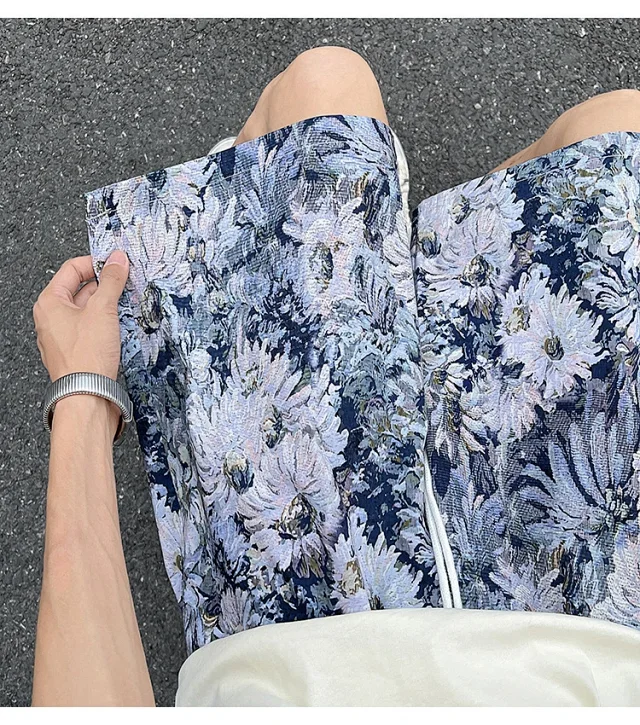 Men's Summer Quick-Dry Beach Shorts Detail