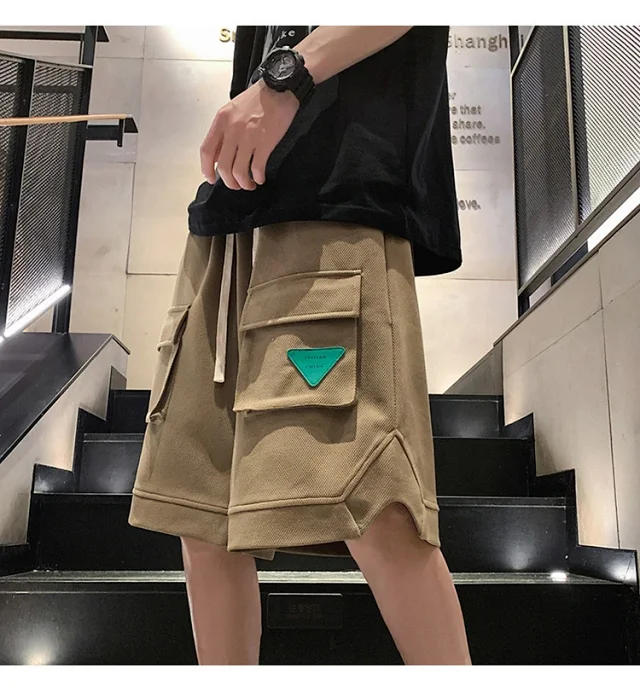 Men's Summer Workwear Athletic Shorts Detail