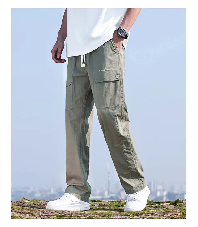 Men's 2025 Spring/Summer American Trendy Work Pants Detail
