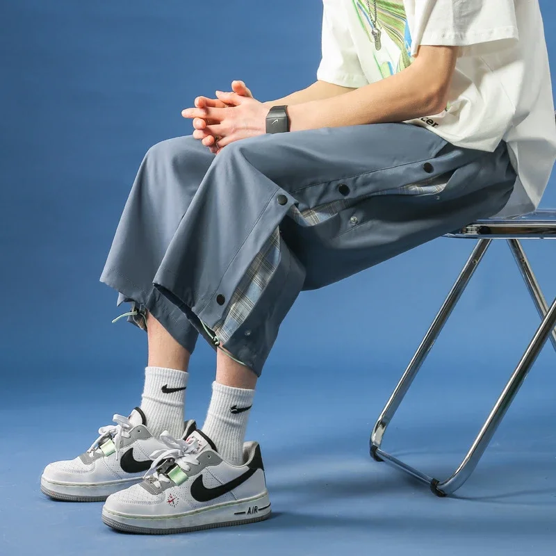 Men's 7/8th Casual Pants, Trendy & Loose