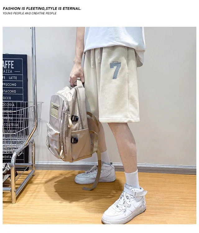 Men's Embroidered American Shorts (Summer Thin Style) Detail