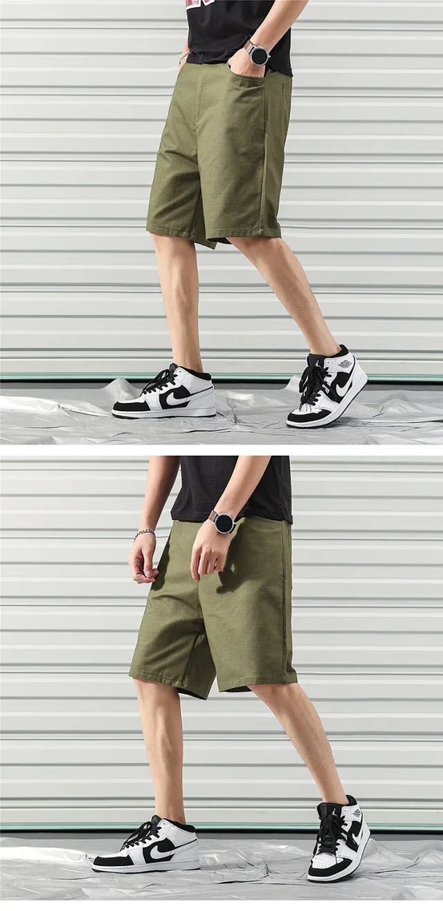 Men's Summer Straight Leg Sport Shorts Detail
