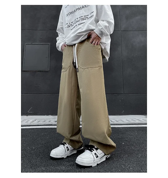 Men's Spring Hip Hop Hiking Pants Detail