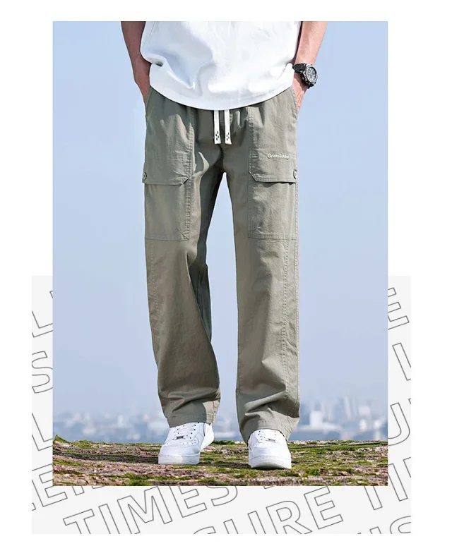 Men's 2025 Spring/Summer American Trendy Work Pants Detail