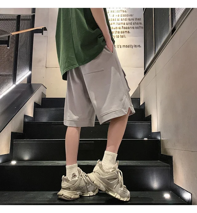 Men's Summer Workwear Athletic Shorts Detail