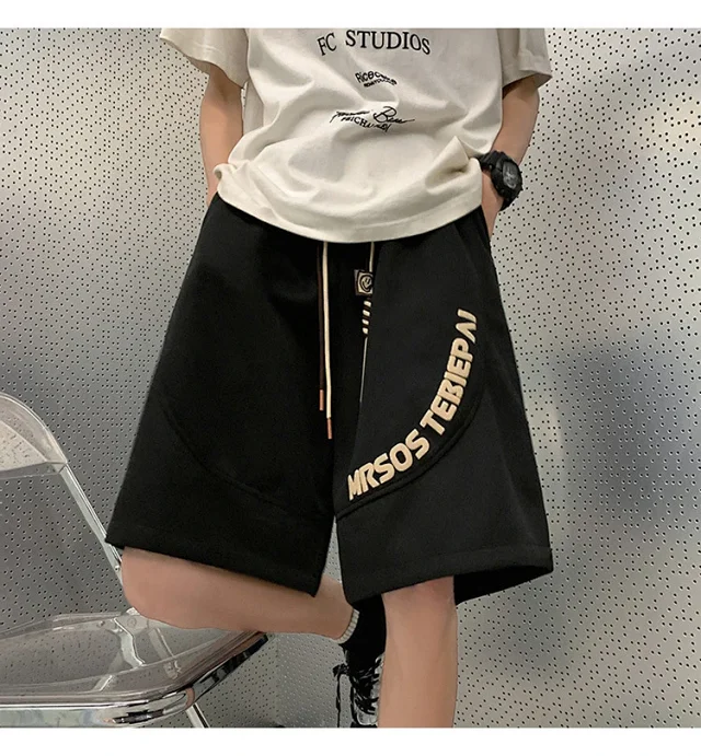 Men's Vintage Foam Print Shorts Detail