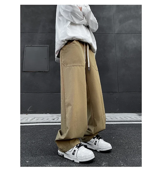 Men's Spring Hip Hop Hiking Pants Detail