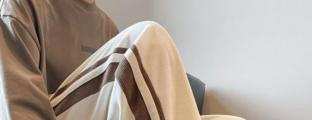 Corduroy Men's Joggers Detail