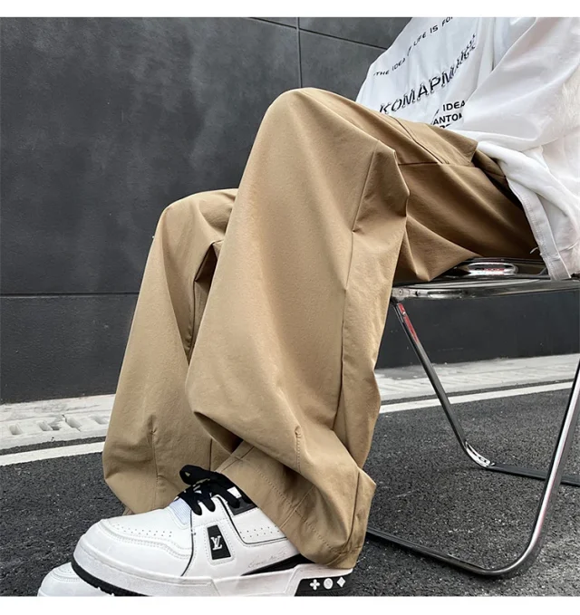 Men's Spring Hip Hop Hiking Pants Detail