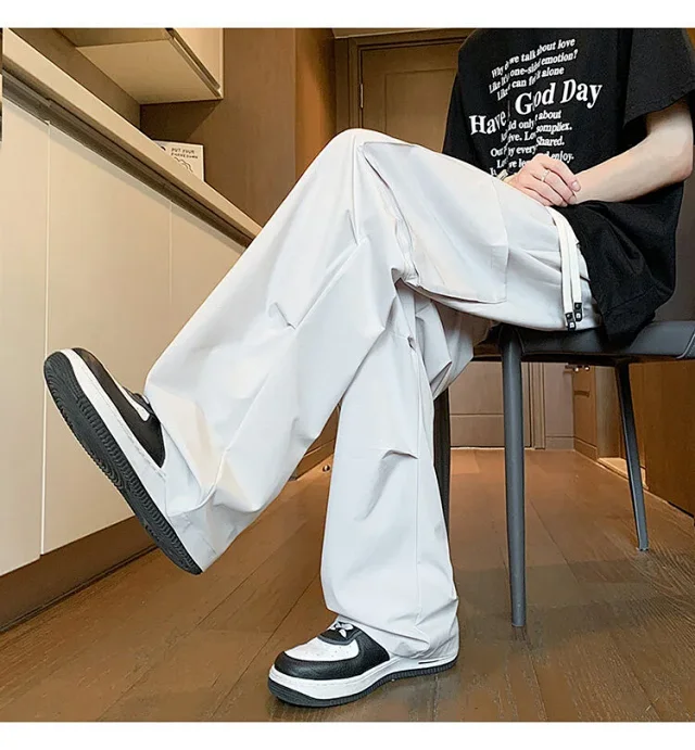 Men's Ice Silk Pants 2025 Detail