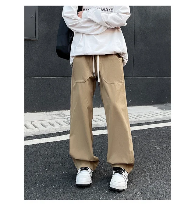 Men's Spring Hip Hop Hiking Pants Detail