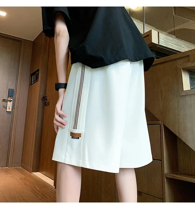 2025 Men's Summer Loose Straight Shorts Detail