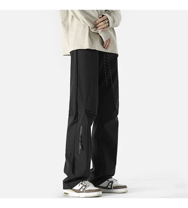 Men's Spring Euro - American Vibe Flared Cargo Pants Detail