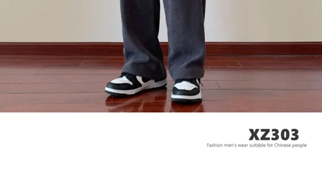 Men's Corduroy Sweatpants with Drape Detail