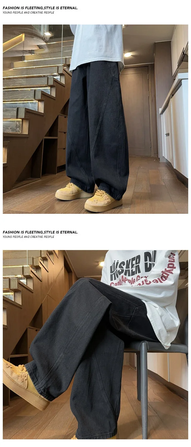 Winter Men's Fleece Jeans Detail
