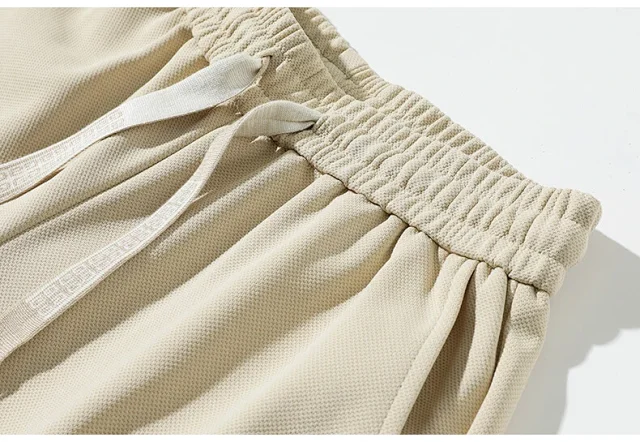 Men's Chinese Style Embroidery Sports Shorts Detail