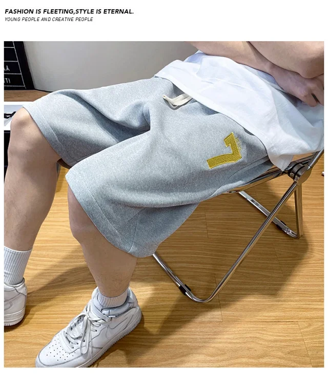Men's Embroidered American Shorts (Summer Thin Style) Detail
