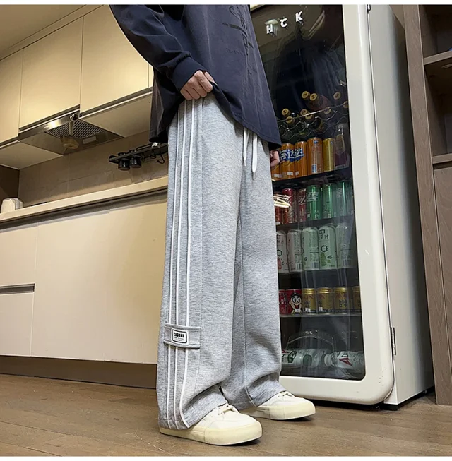 Striped Men's Sweatpants Detail