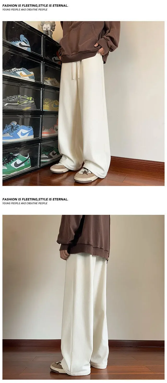 Men's Corduroy Sweatpants (Winter) Detail
