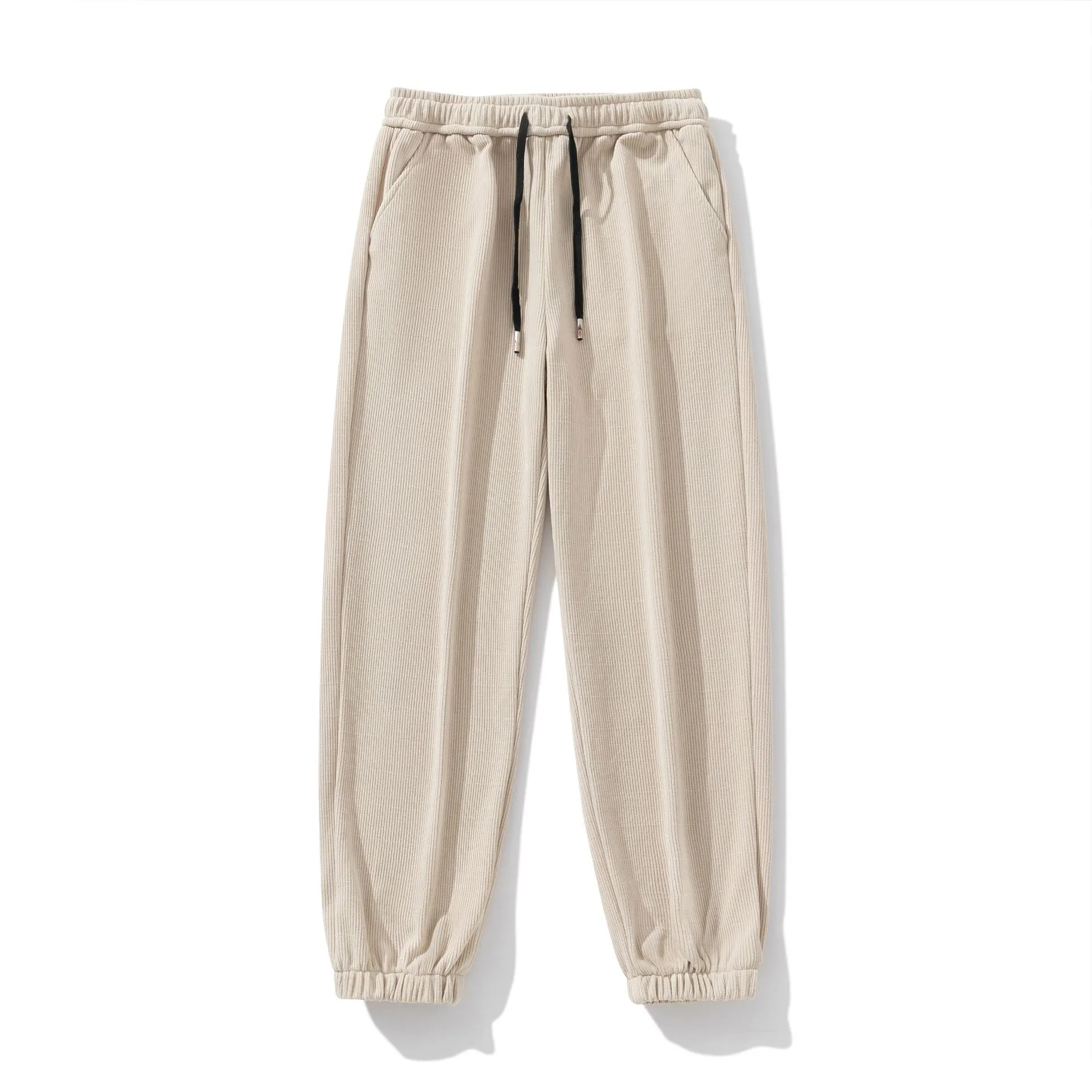 Men's Corduroy Tapered Wide-leg Pants