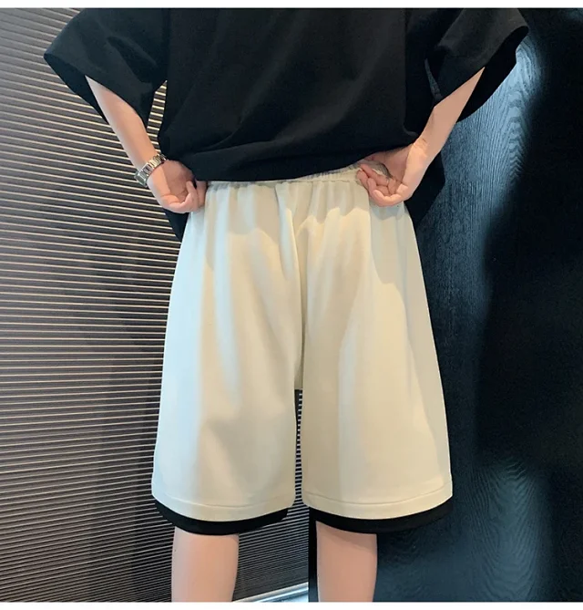 2025 Men's Tie-Dye Oversize Sport Shorts Detail
