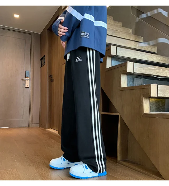 2025 Men's Oversize Loose Sweatpants Detail